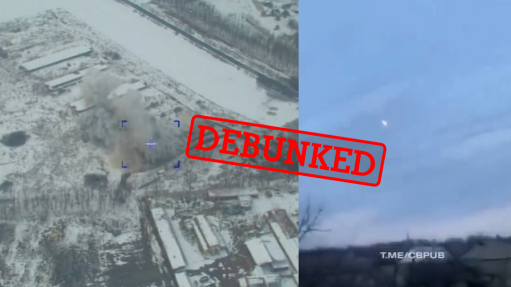 No, these videos do not show a Russian hypersonic strike in Ukraine